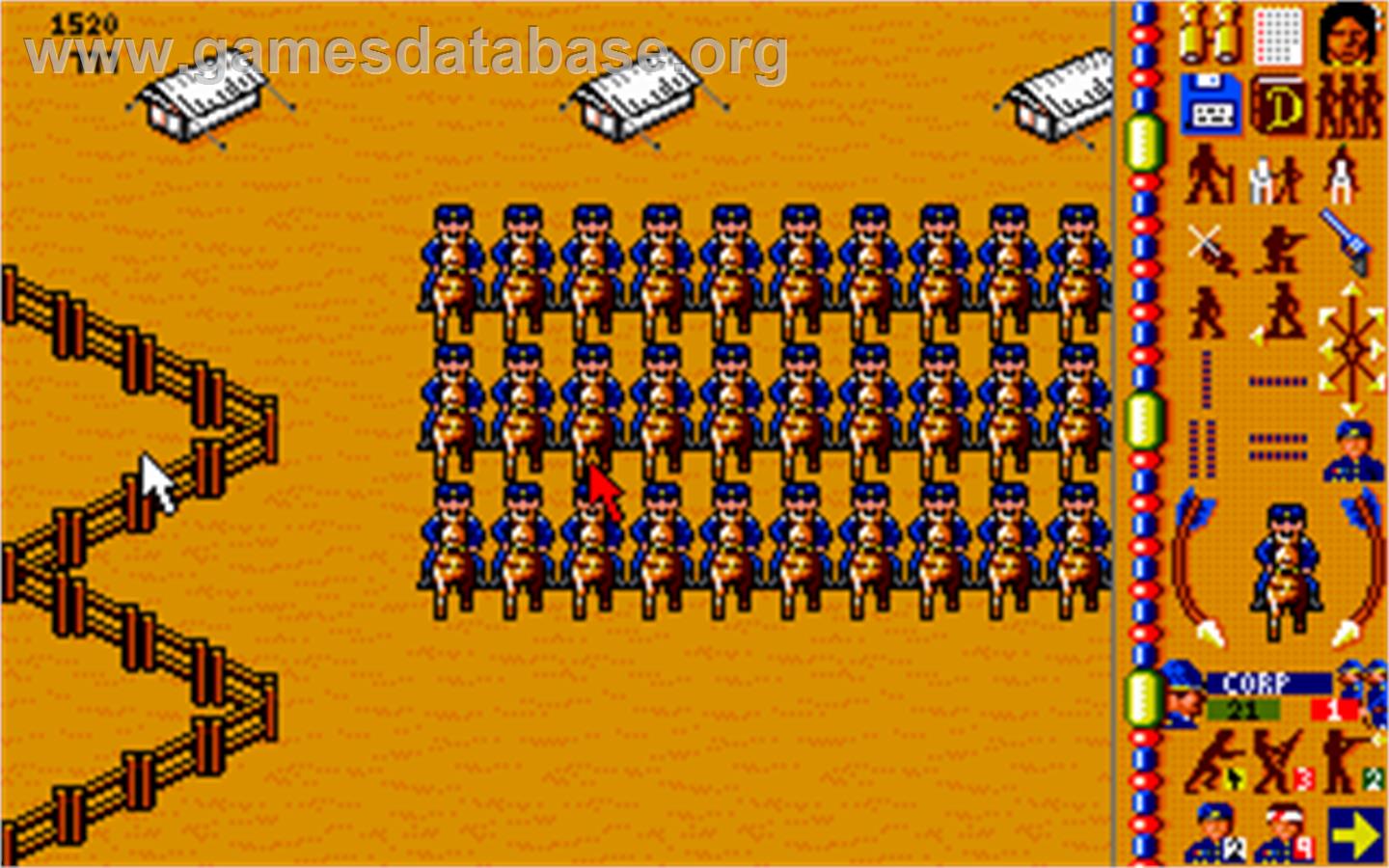 Fort Apache - Microsoft DOS - Artwork - In Game